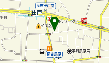 ヤマハ音楽教室三木楽器平野センターの地図画像