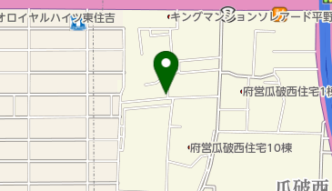 ファッションクリーニング東海の地図画像