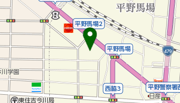 森酒店の地図画像