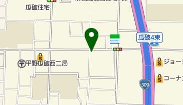 ハッピーサイクルの地図画像