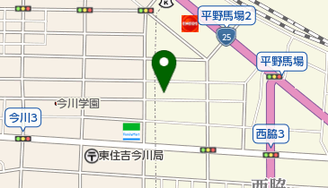 オカダ自動車工業株式会社の地図画像