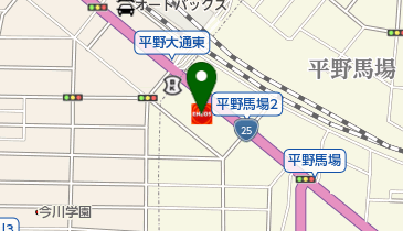 株式会社ENEOSフロンティアDr.Drive平野店の地図画像
