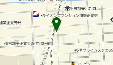 日栄自動車整備工場の地図画像