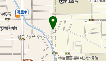 薬師寺モータースの地図画像