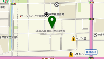 サコ・カーサービスの地図画像