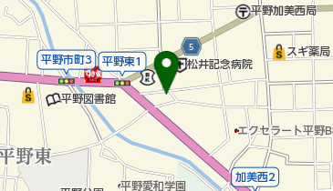 加美質舗の地図画像