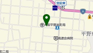 岡島ふとん店の地図画像