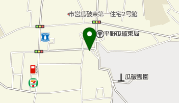 一馬生花店の地図画像