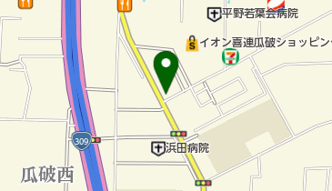 ふるや整骨院の地図画像