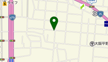 山野愛子どろんこ美容クレスティサロンROSYの地図画像