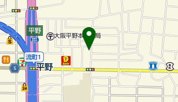 アトラクト美容室の地図画像