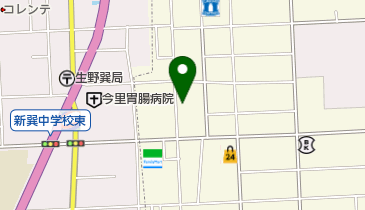 林化学工業所の地図画像