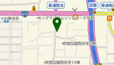 イルカ薬局平野店の地図画像