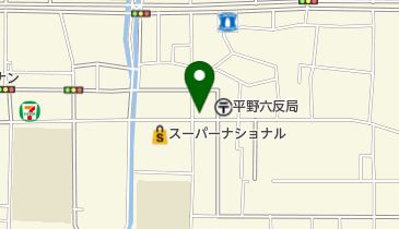 アポロ理容の地図画像