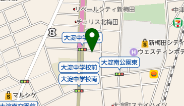 梅田スカイビル 展望塔 タワー 周辺の洋服 衣料 古着 Navitime