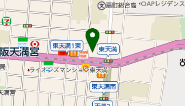 福島印刷工業株式会社大阪支店の地図画像