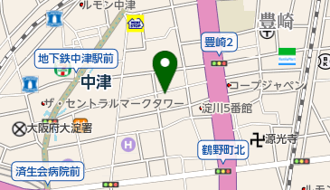 化成販売株式会社の地図画像
