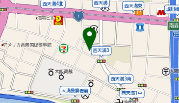ギャラリー帝塚山の地図画像