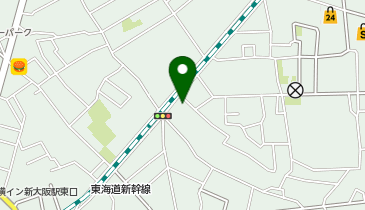 大阪中央理容美容専門学校の地図画像