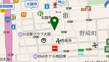 東京流機工業株式会社大阪支店の地図画像