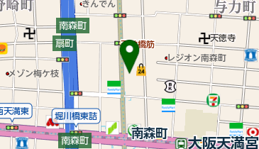 信英広告株式会社大阪支社の地図画像