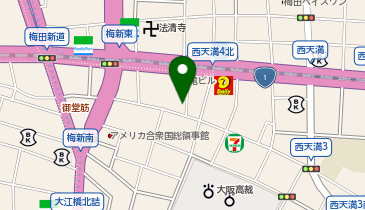 有隣館の地図画像