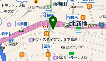 エイチ・エス証券株式会社大阪支店の地図画像