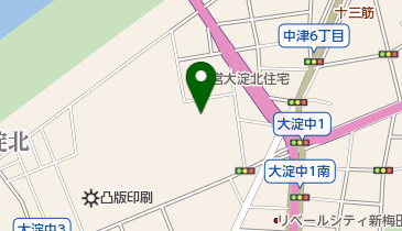 株式会社エネゲート本社の地図画像