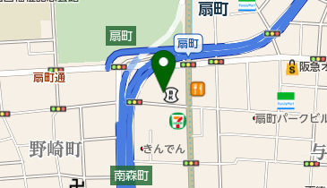 サンコーインダストリー株式会社 北支店の地図画像