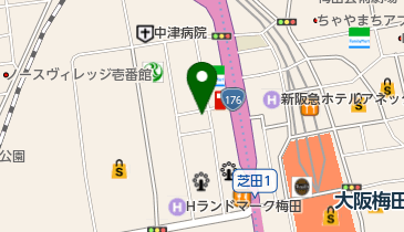 ヘアーデザインフェイスの地図画像