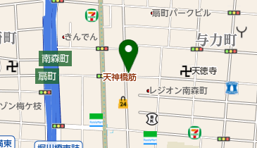 赤玉スポーツ天満店の地図画像