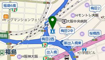 損害保険料率算出機構 近畿本部の地図画像