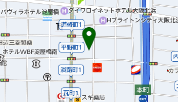 株式会社宮本商行大阪支店の地図画像