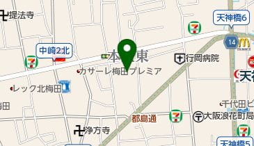 白鳩メリヤス裁断の地図画像