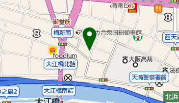 アキラ理容の地図画像