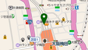 杏花村の地図画像