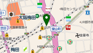 ロムレット ホワイティ梅田店の地図画像
