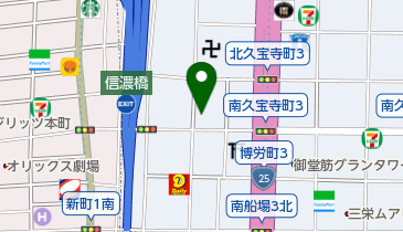 ニシオ株式会社の地図画像