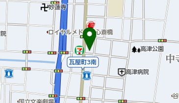 杉友パッケージ株式会社の地図画像