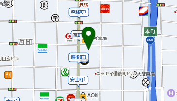 株式会社日新 関西管理室 人事総務課の地図画像