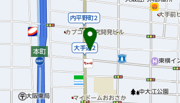 横浜エレベータ株式会社大阪営業所の地図画像