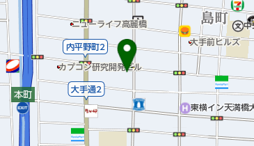 株式会社ナミコスの地図画像