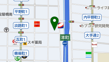 川研ファインケミカル株式会社大阪営業所の地図画像