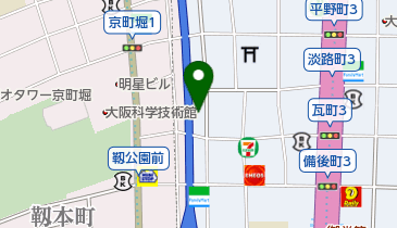 木曽興業株式会社大阪支店の地図画像