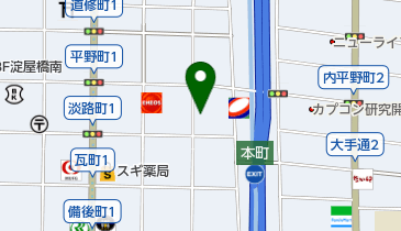 大喜産業株式会社の地図画像