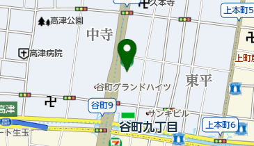 上本町ダンス教室の地図画像