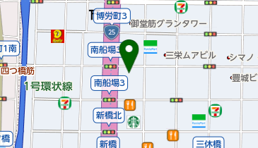 荒井貿易株式会社大阪支店の地図画像