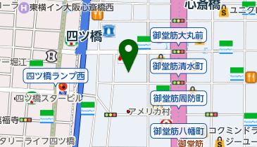 株式会社石橋楽器店 心斎橋店の地図画像