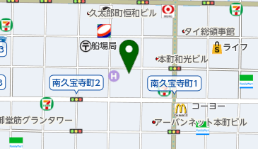 ヒロミブライダルの地図画像