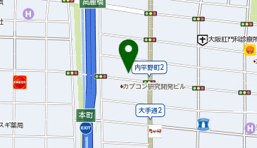 内平野ビル株式会社の地図画像